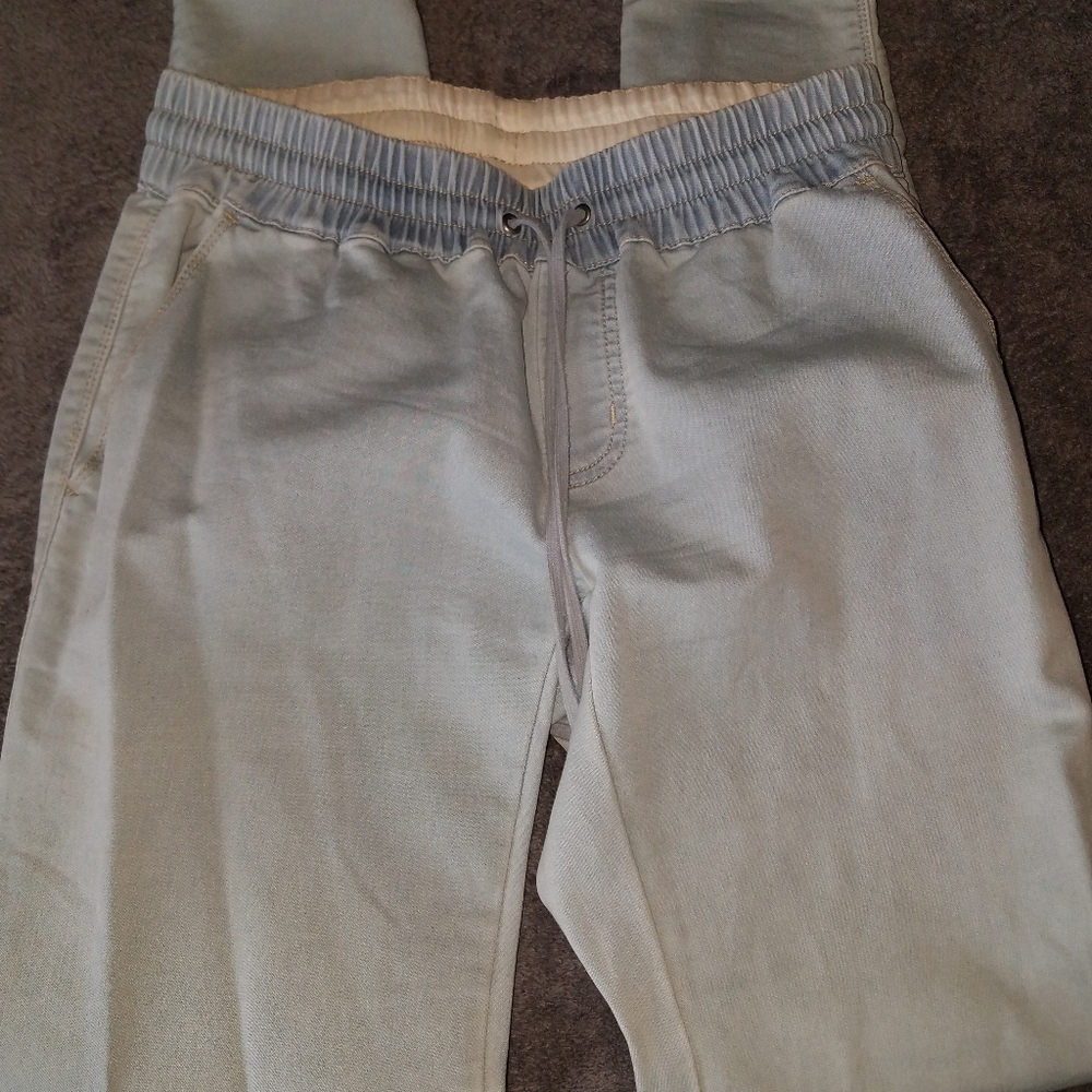 Soft denim pants